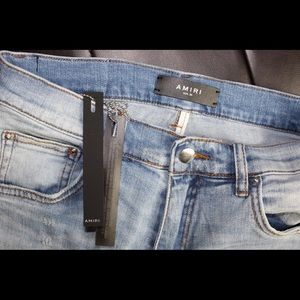 Mike Amiri MX1 Bandana Patch Jeans